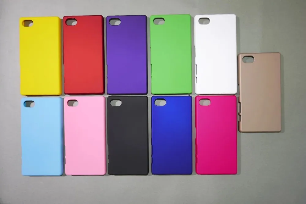 Резиновый матовый жесткий чехол для Sony Xperia Z5 Compact/Z3 Compact/XZ/X Compact/E5/M5/C5/XZS/XA1 Ultra 50