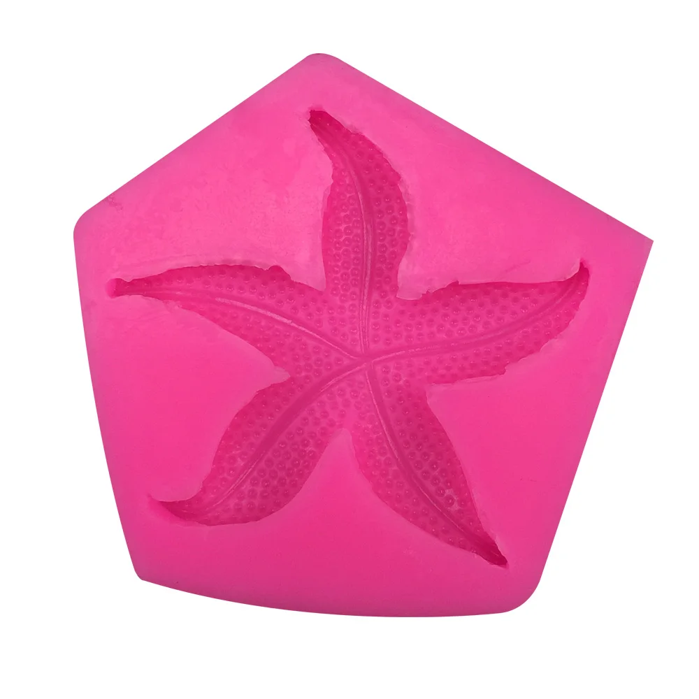 Силиконовая форма для мыла Starfish пентаграмма шоколадная украшения торта