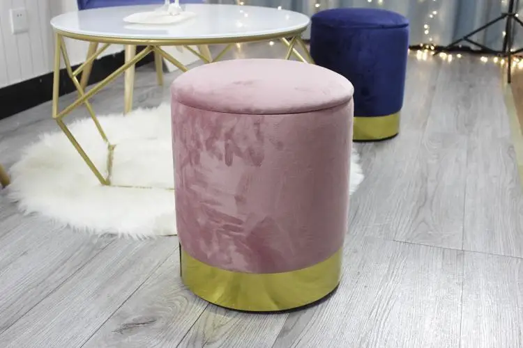 style2 Низкий табурет домашний журнальный столик диван гостиная креативная сеть красный мода макияж хранения детская мебель маленькие стулья диван - Цвет: style2