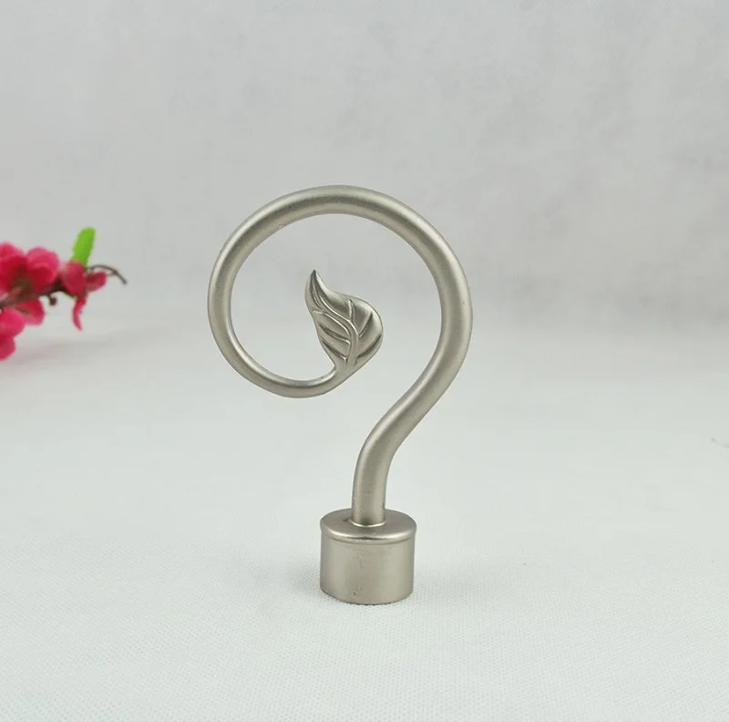 SunnyHouseware 22 мм серебро кованые 2*100 см Железный двойной карниз с хвостом для гостиной