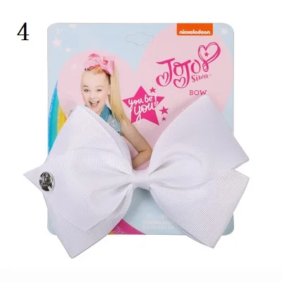 picture color " фирма JOJO Bow зажим для волос для девочек Дети ручной Сива девичий аксессуар для волос 35 цветов заколки-бантики аксессуары для волос - Цвет: picture color