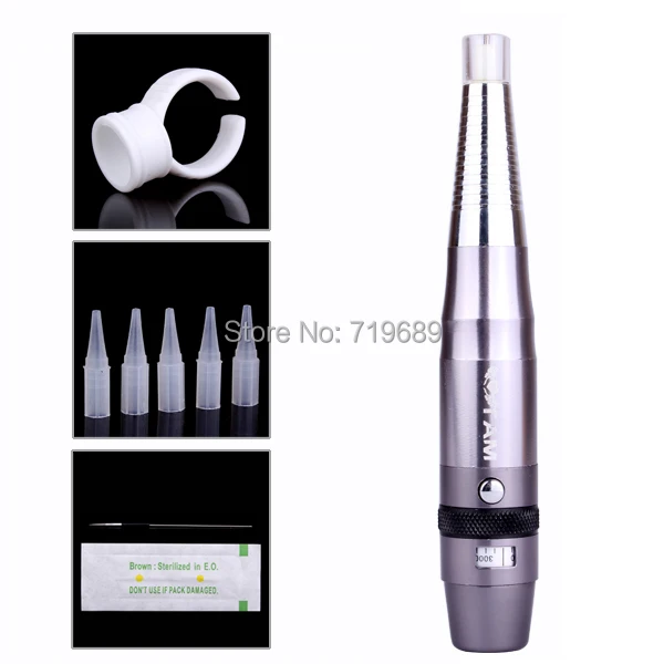 Бесплатная доставка 2 шт. Профессиональный Перманентный макияж тату машинка