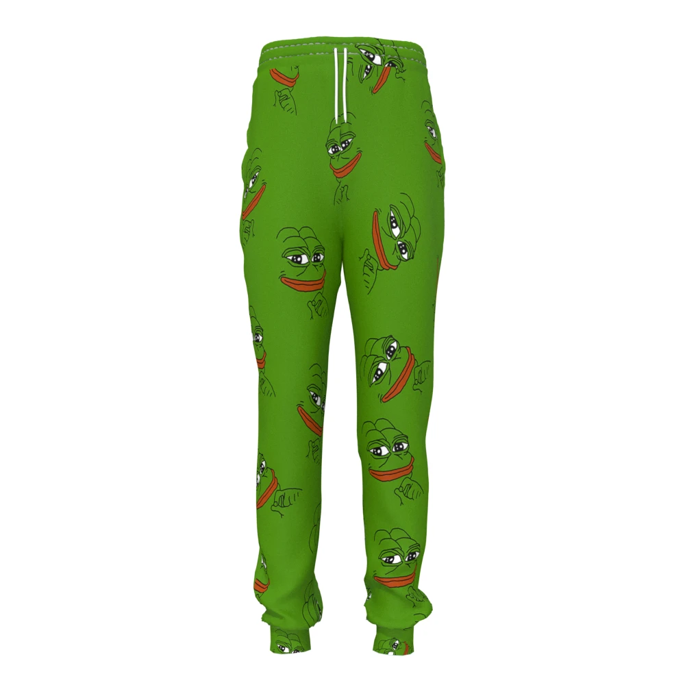 Анти Samely Jogger брюки 3D принт Sad frog модные унисекс бермуды забавные мужские Homme