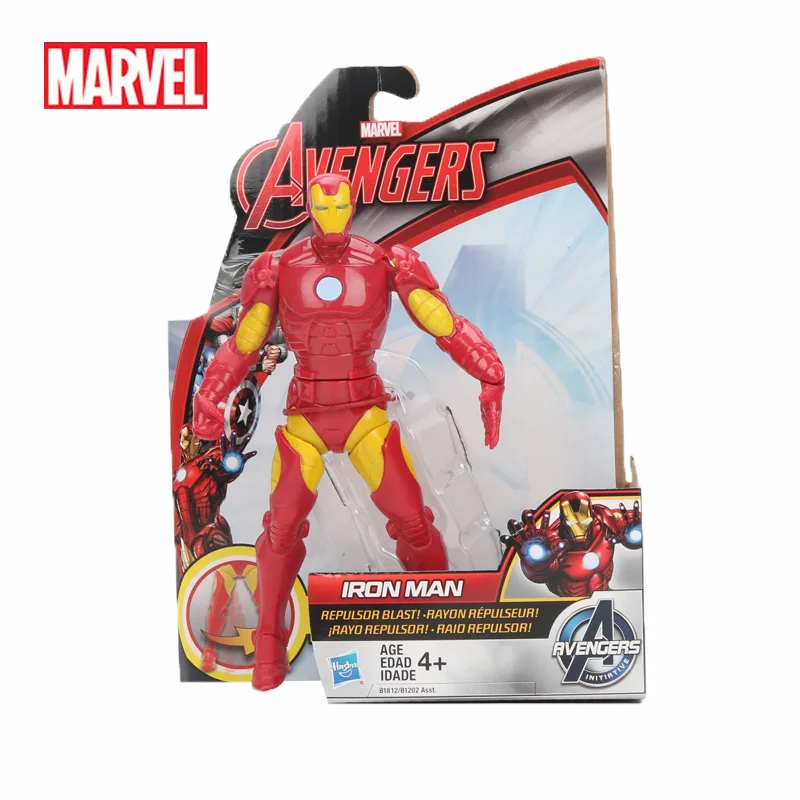 Hasbro Marvel's Мститель 6 &quotсупер герой Оригинал Тор Железный человек Сокол Marvel ПВХ
