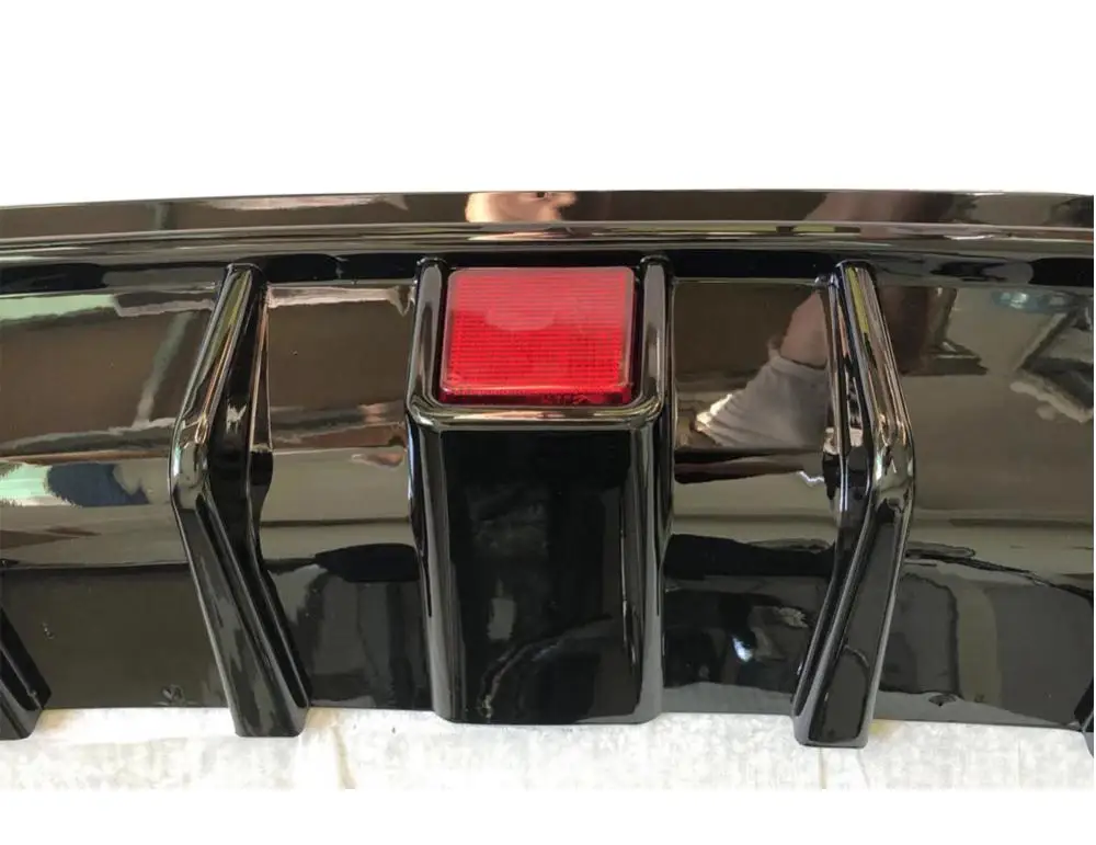 Задний спойлер из АБС-пластика диффузор для багажника со светодиодной