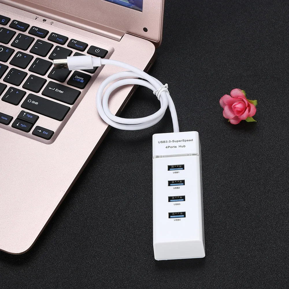 Высокоскоростной 4 портовый usb разветвитель USB 3 0 для передачи данных и расширения