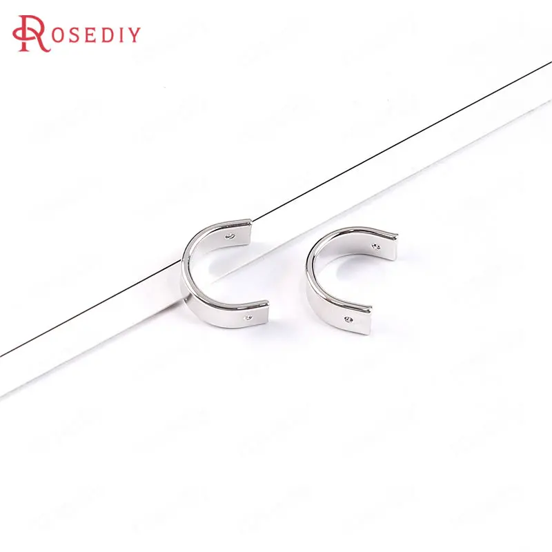 20 шт. латунные полукруглые бусины 6 мм 8 10 мм|earring accessories|diy jewelry findingsjewelry findings |