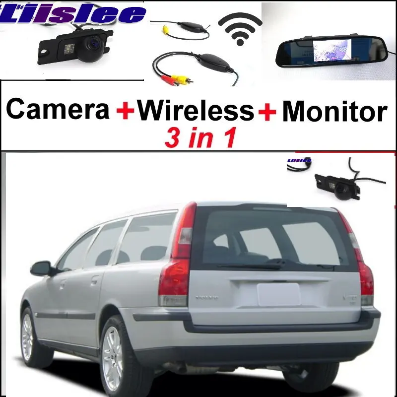 Для Volvo V70 XC 70 XC70 Liislee 3 в 1 специальная Wi Fi камера + беспроводной приемник зеркальный
