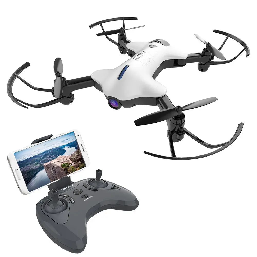 ATOYX камера Дрон мини Дрон RC с камерой Квадрокоптер HD 4k FVP wifi с широкоугольным HD высоким безголовым режимом удержания высоты 4CH