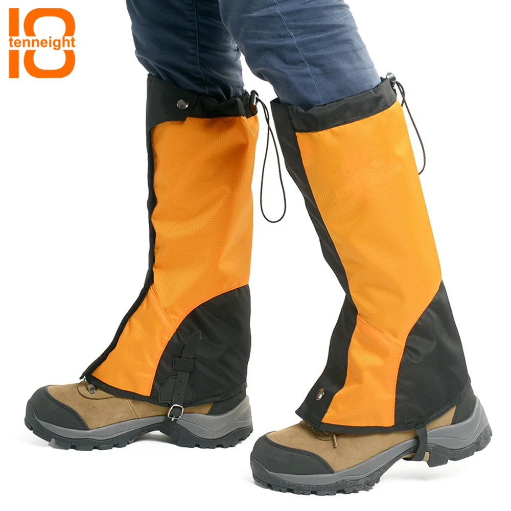 

TENNEIGHT Hiking desert Skiing climbing Shoe Cover men and women waterproof Windproof Warmer Snow Gaiters leg Cover equipment