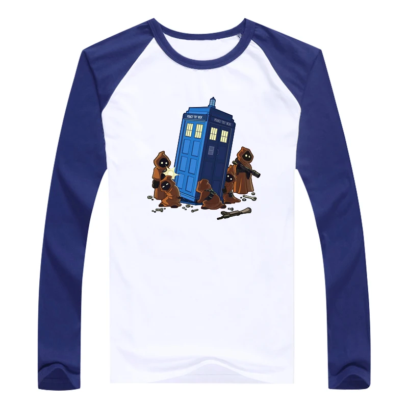 Популярная одежда для мужчин и женщин из фильма Доктор Кто Полиция ТАРДИС