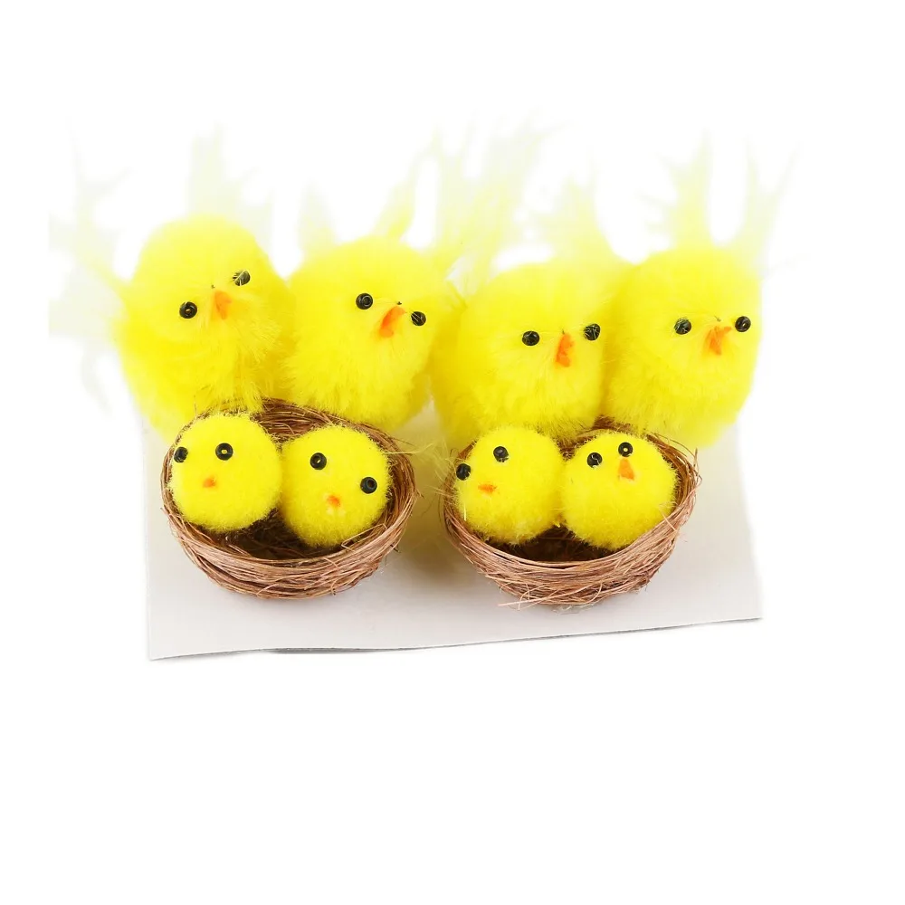 Новое поступление 2017 бесплатная доставка 1 коробка веселые милые пушистые желтые