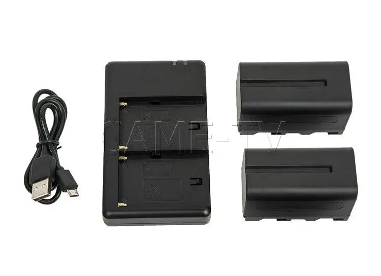 CAME-TV 2X CA-F750 батарея + FM50 USB зарядное устройство | Электроника