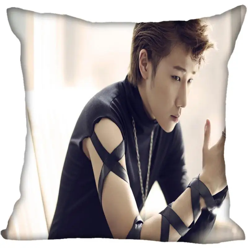 На заказ Kpop бесконечное печатные квадратные шелковые наволочки 40x40 см, 35x35 см одна сторона атласная Наволочка логотип - Цвет: 16