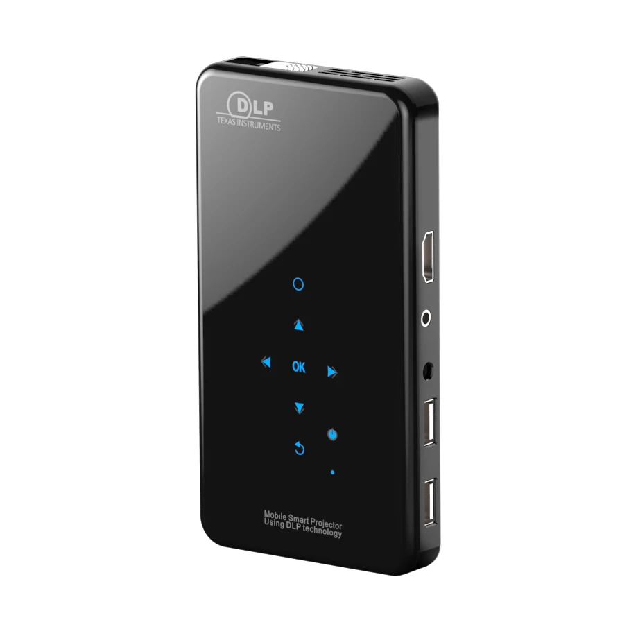 GloryStar мини X2 phonesize Hd проектор Ac3 Android Wi-Fi DLP Смарт Proyector Bluetooth Батарея встроенный беспроводной адаптер