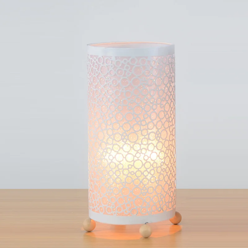 Современные металлические цилиндрические светильники для спальни кровати стола