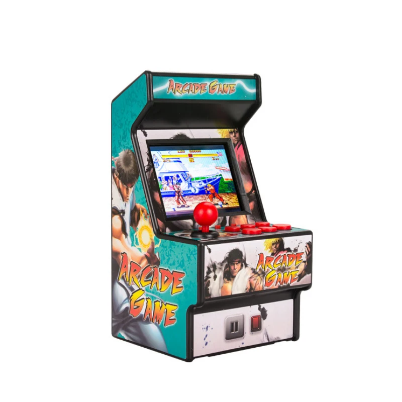 16 бит sega аркадная мини ретро консоль портативная Классическая игровая консоль sega плеер с 156 играми(RHAC01 - Цвет: Зеленый