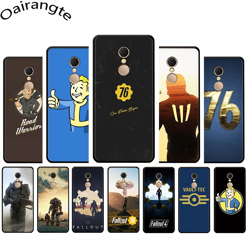 Fallout Silicone phone case for Xiaomi Redmi 4A 4X 5 6 A Plus Pro 7 GO Note 8 7A K20 | Мобильные телефоны и аксессуары