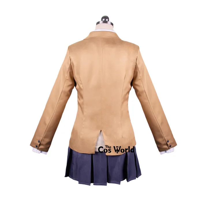Seishun Buta Yarou wa Sakurajima Mai Azusagawa Sakuta High школьная форма комплект Аниме Косплей костюмы| |