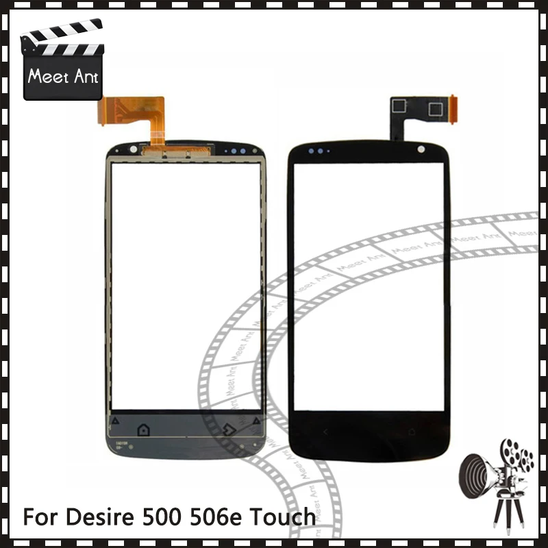 Замена высокого качества 4 3 &quotдля HTC Desire 500 506e сенсорный экран дигитайзер Датчик