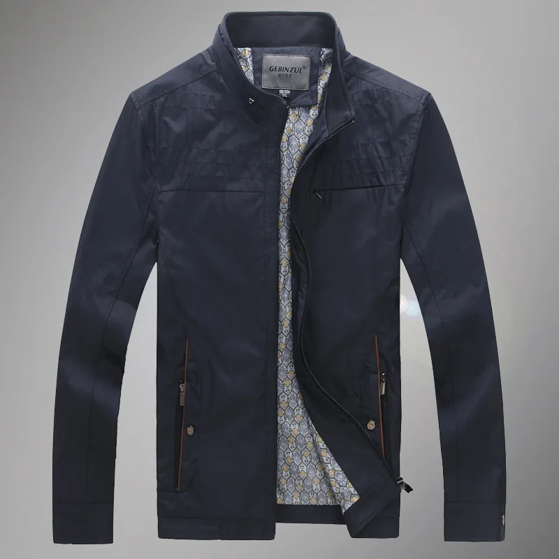 LD1588 CHECK SIZE 1 Мужская повседневная куртка весна Jaqueta masculina размера плюс 8XL 7XL 6XL 5XL-L брендовая одежда 95% полиэстер - Цвет: LD1588 CHECK SIZE 1