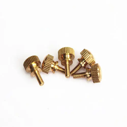 5Pcs/10Pcs M3 M4 Brass High Head Knurled Screw Thumb Screws Bolts 6mm-16mm | Обустройство дома