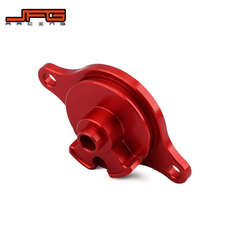 Мотоциклетная красная алюминиевая крышка масляного фильтра CNC для HONDA CRF450R CRF 450R