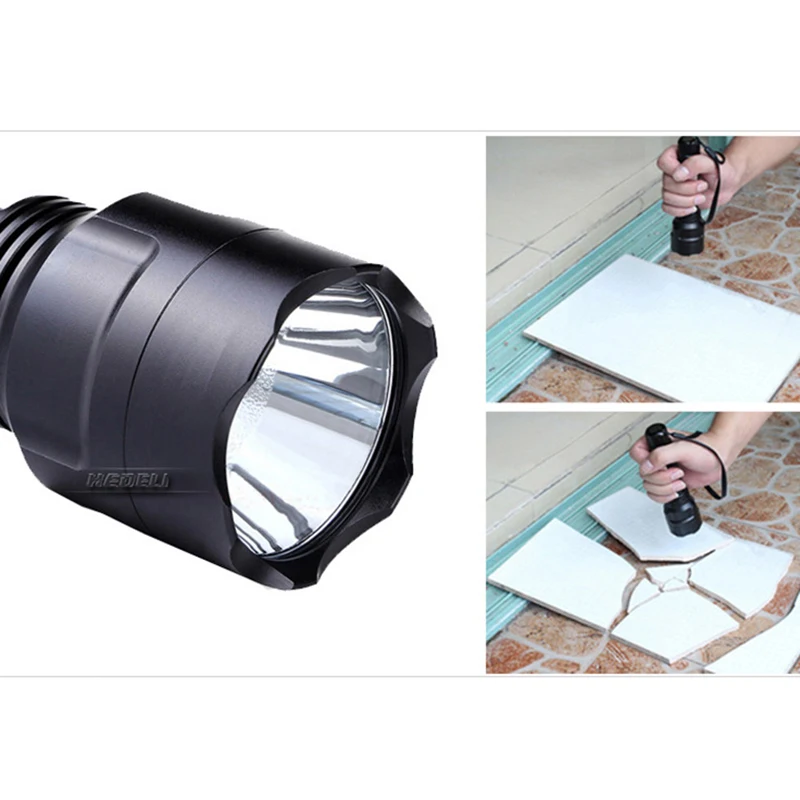 Задний переключатель 1 режим тактический фонарик портативный фонарь xm l2 t6 lanterna