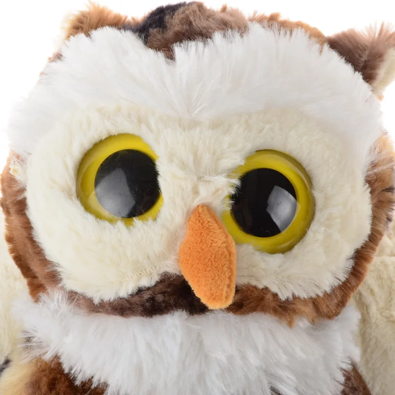 BOHS стоячий милый плюшевый Глаз Совы Кристальные глаза реалистичные мягкие