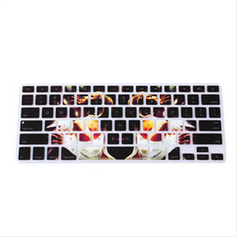 2 шт 3D серии Силиконовая клавиатура для ноутбука Защитная пленка Apple Macbook Pro Air Retina