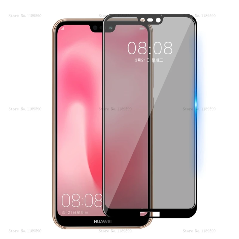 Антибликовый экран из закаленного стекла для huawei Honor 10 8X Nova 4 4E P30 20 Lite mate 20 10 Защитная пленка с защитой от попадания на экран 9H