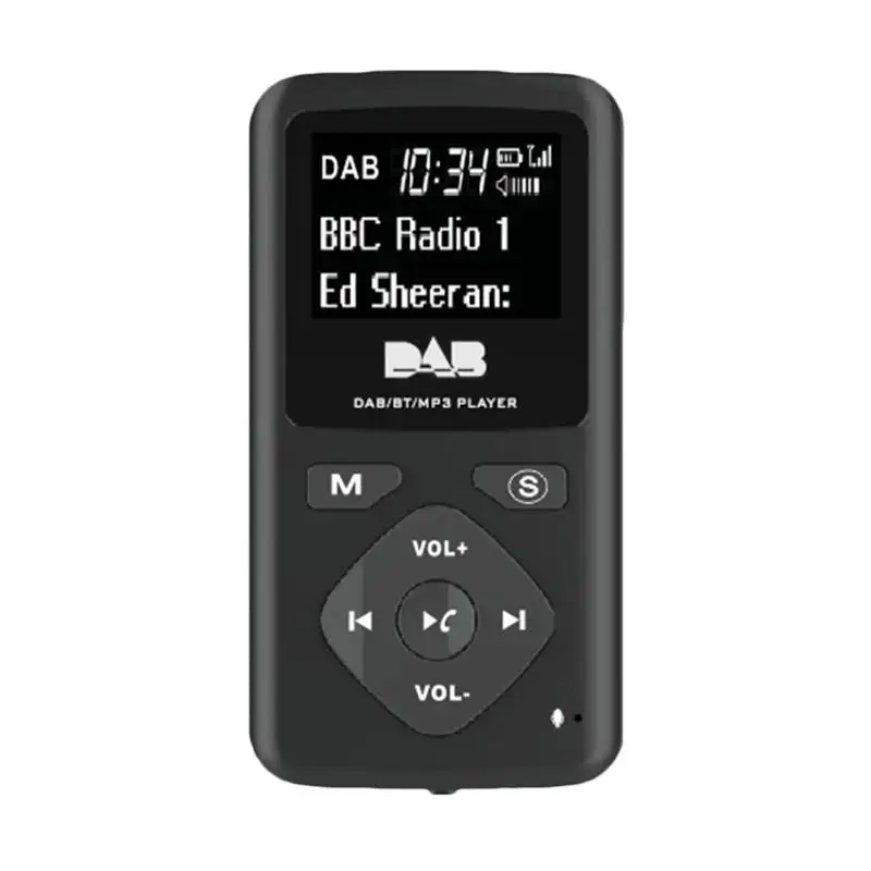 Карман DAB радио Портативный цифровое с Bluetooth MP3 плеер|MP3-плееры| |