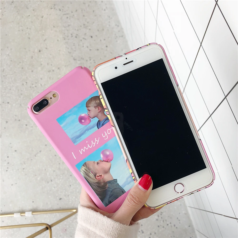 Розовые чехлы для телефонов с рисунком Сейлор Мун IPhone 7 милые серии девочек и