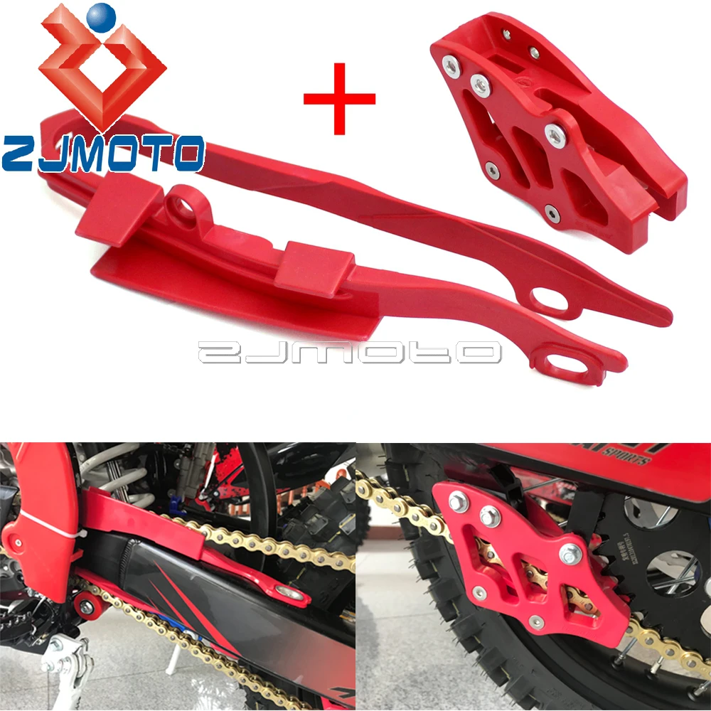 Красная защитная цепь для велосипеда Honda CR125R CR250R CRF450X CRF250R CR450R CRF250X 2005 2006 2007| |