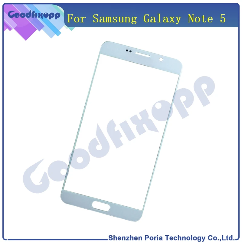 Передний Внешний стеклянный объектив для Samsung Galaxy Note 5 N920 N920A N920T ЖК дисплей
