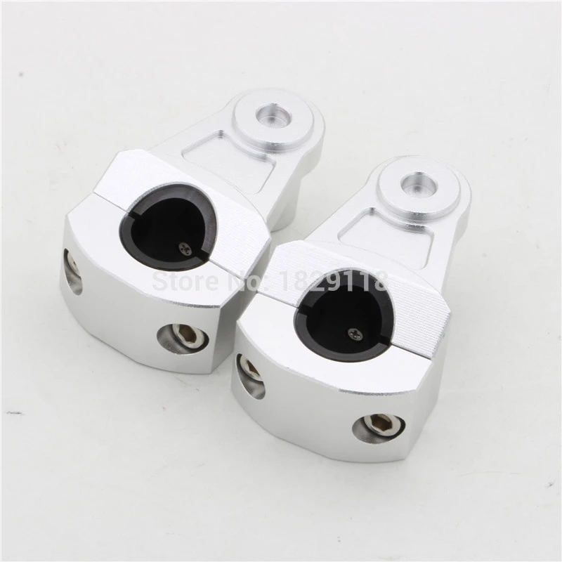 Крепление на руль с ЧПУ зажим для подступенков адаптер 7/8 &quot 22 мм 1-1/8&quot 28