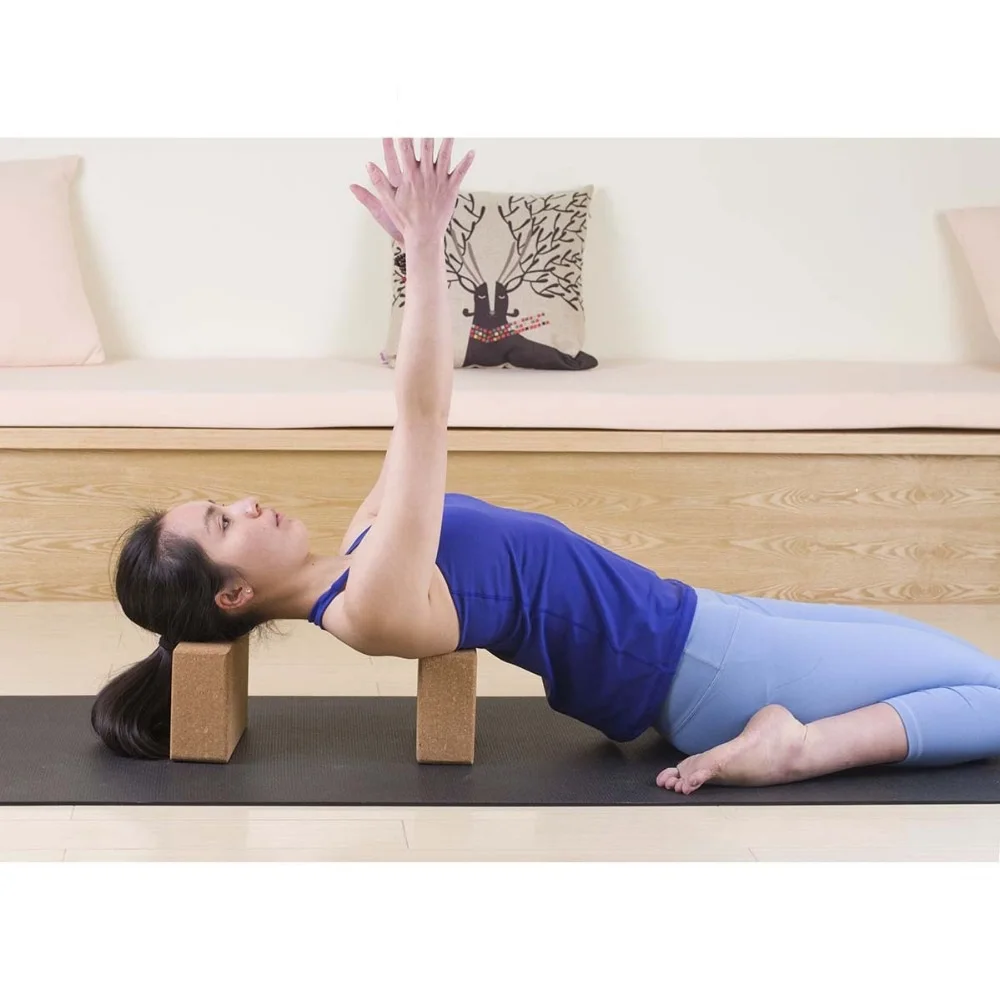 Цельнокроеное платье высокой плотности Pro 900g Деревянный Жесткий Йога Кирпич Блок