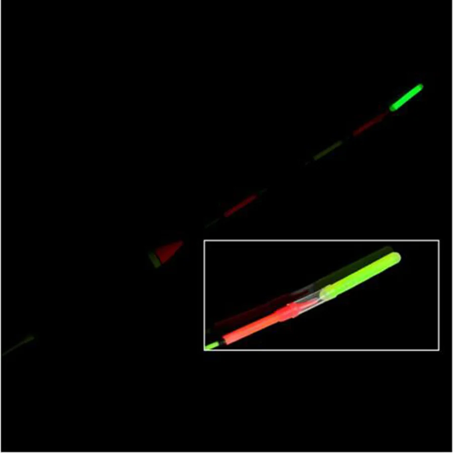 Светящаяся зеленая палочка для ночной рыбалки размер L диаметр 4 5 мм 20 шт./лот|glow