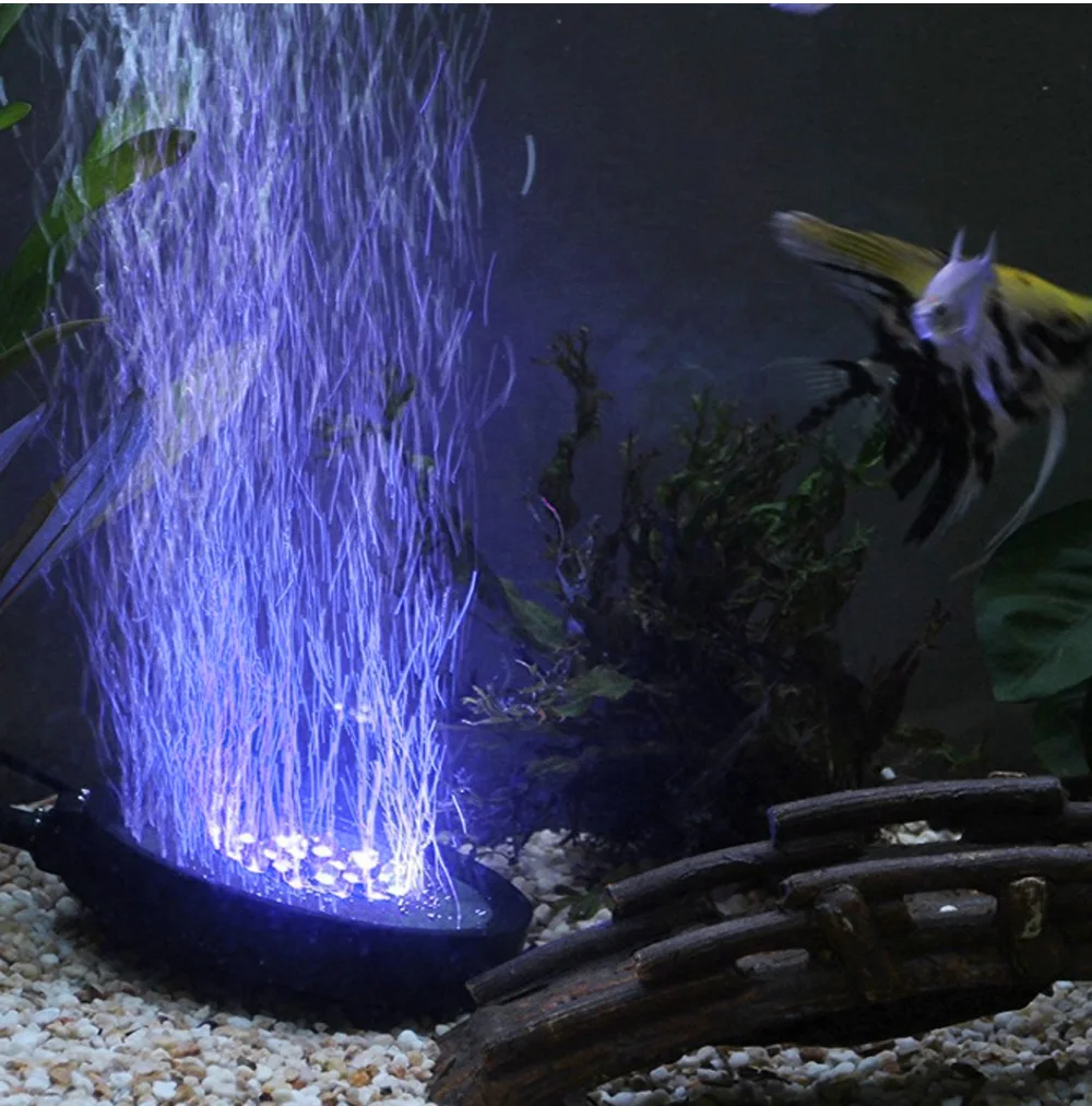 Высокая яркость IP68 1 Вт красный/зеленый/синий 12 светодиодов подводный пламенная