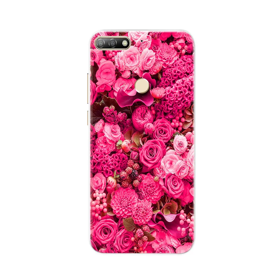 Мягкий чехол из ТПУ для Huawei Honor 7 C 7C мягкий силиконовый Pro задняя крышка чехлы