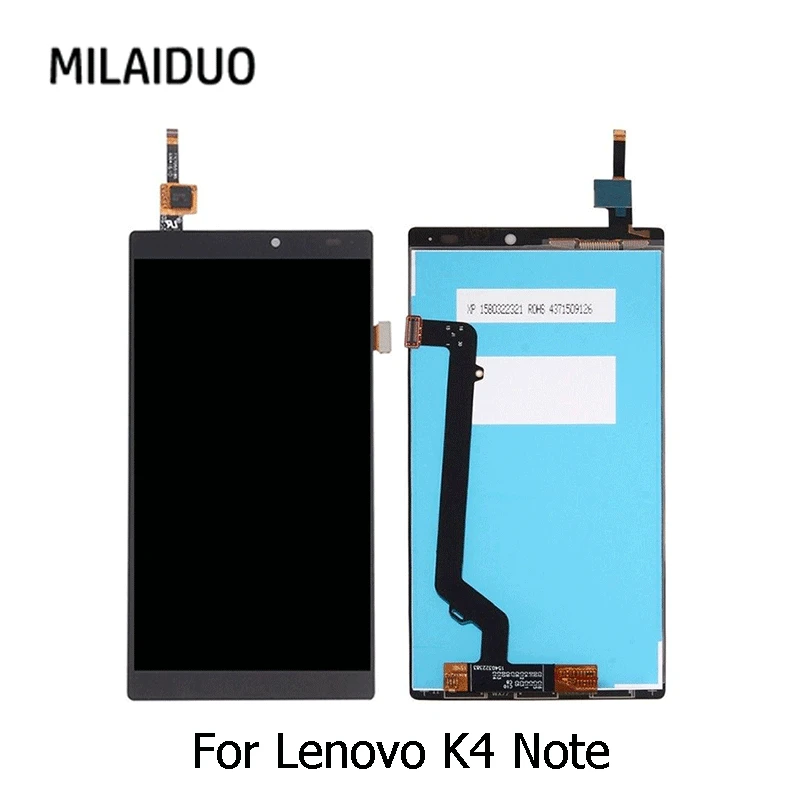ЖК-дисплей для Lenovo K4 Note A7010 кодирующий преобразователь сенсорного экрана в сборе