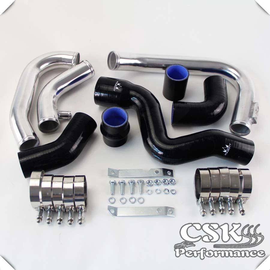 Комплект труб для интеркулера Подходит Audi A4 1 8 T Turbo B6 Quattro 2002-2006