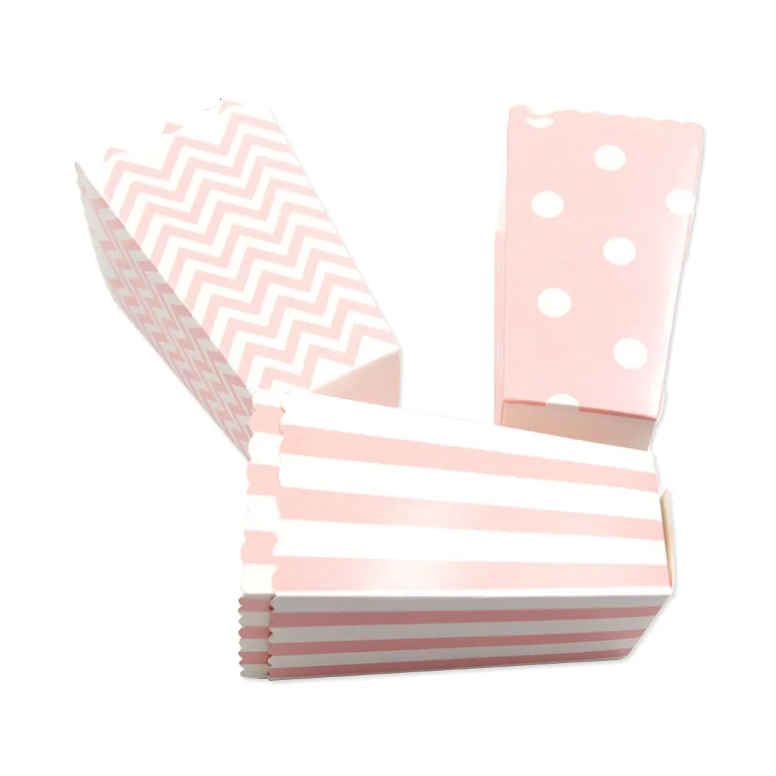 12 шт жесткая бумага мини партии попкорн коробки поп Кукуруза конфеты/закуски