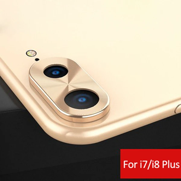 Металлическая защита объектива камеры для iPhone 7 8 Защита от царапин защитный