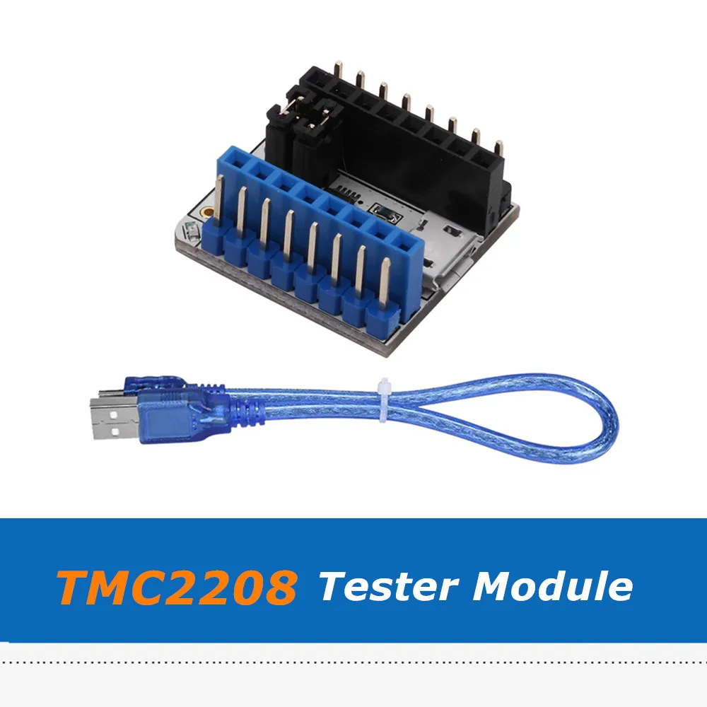 Модуль тестера TMC2208 для 3D принтера USB адаптер драйвера с последовательным портом 1