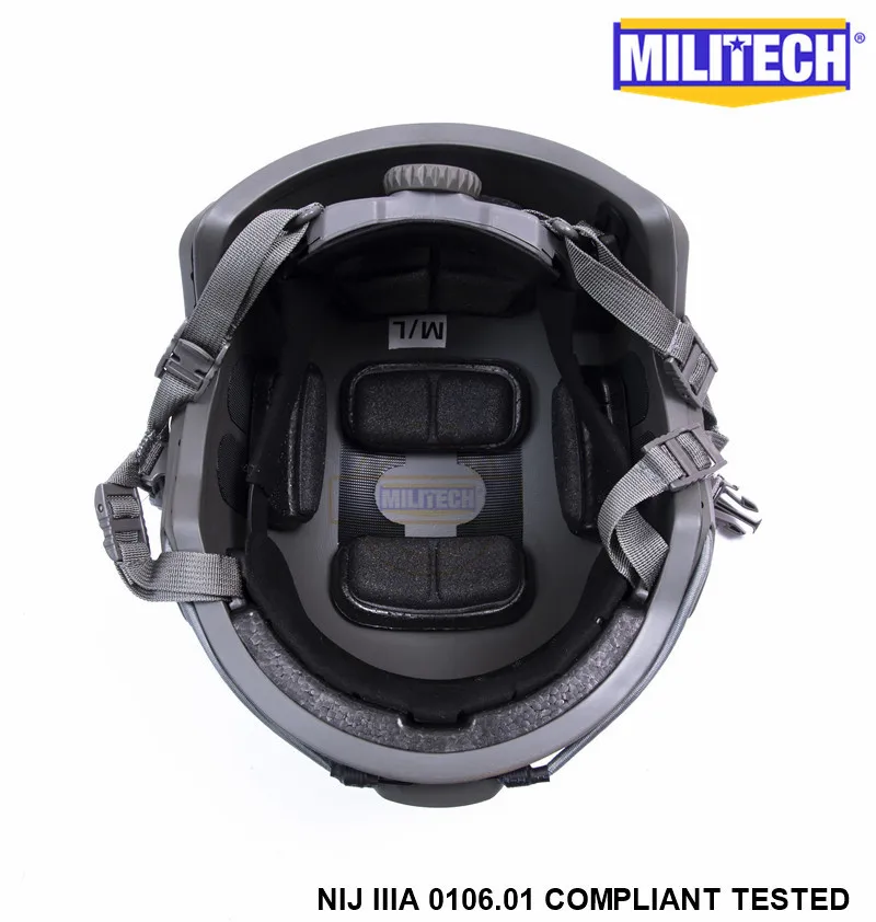MILITECH Листва Зеленый FG OCC лайнер набор NIJ IIIA Быстрый пуленепробиваемый шлем и