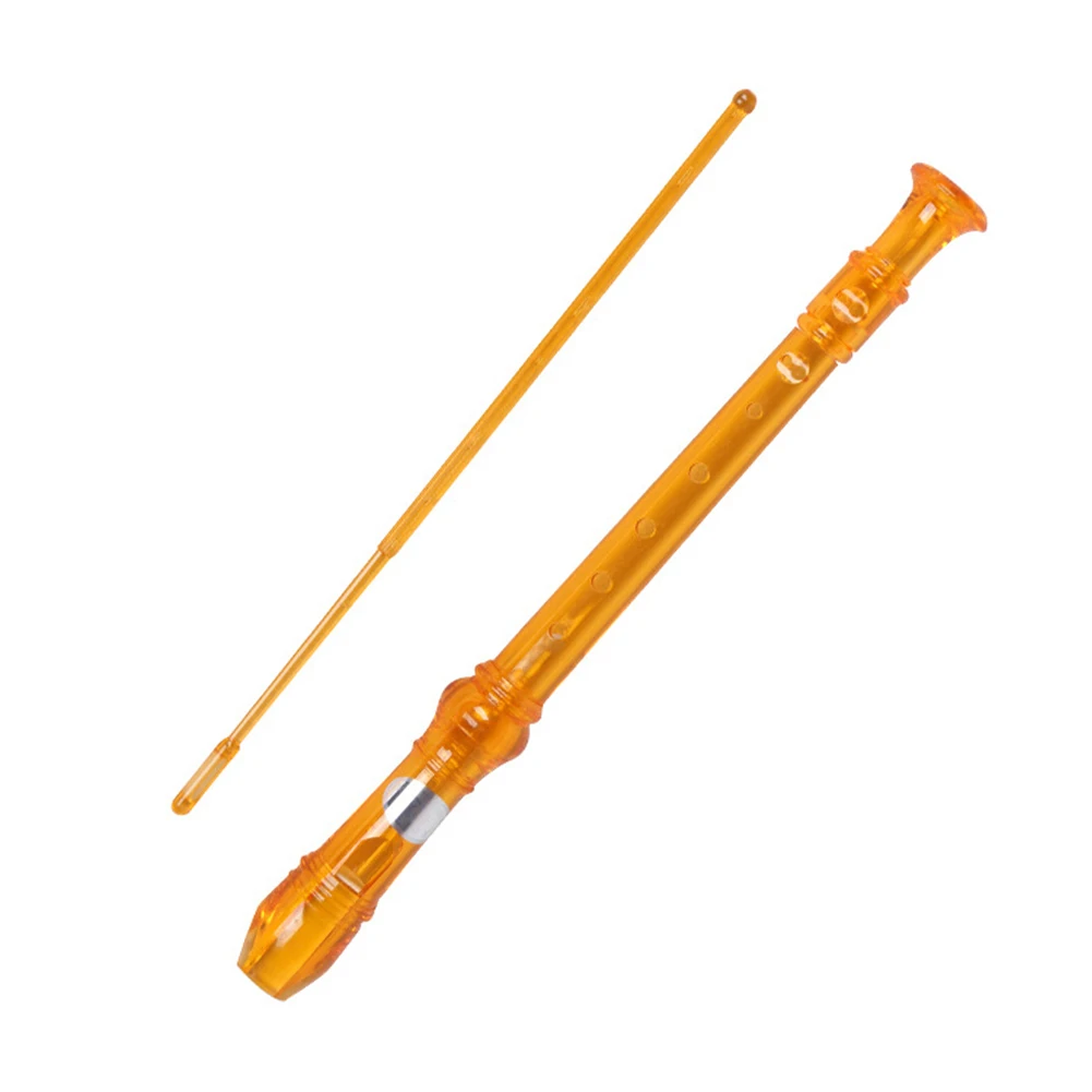 Новые Красочные 8 отверстий сопрано рекордер Флейта с чистящей палкой