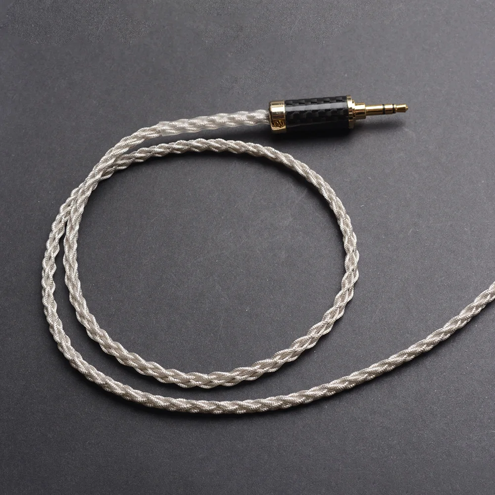 Обновленный кабель для наушников OKCSC MMCX jack сменный шнур DIY SHURE SE215 SE315 SE425 SE535 SE846 UE900S