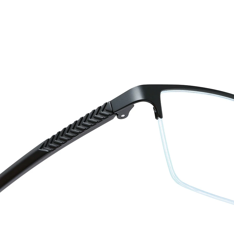 Очки Tr90 Legs с металлической полуоправой синие очки блокировкой света по рецепту