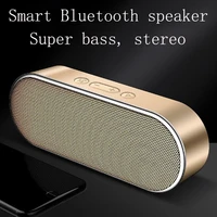 smart bluetooth speaker 3d stereo surround sound effect dual horn super bass dsp digital noise reduction hd call portable design